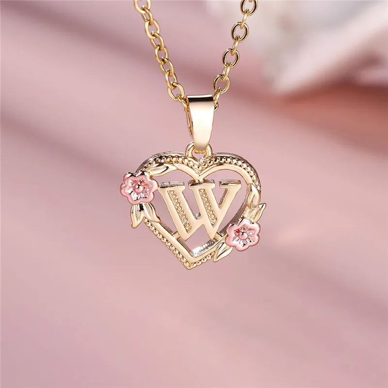 Eternal Love Initial Necklace