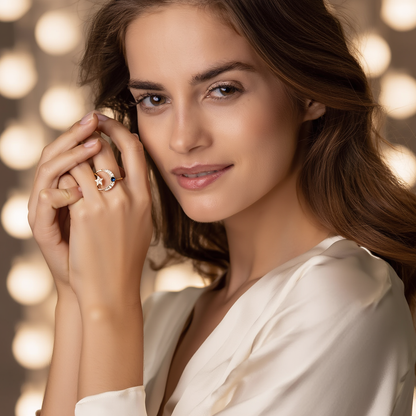 Moonlight Star Ring