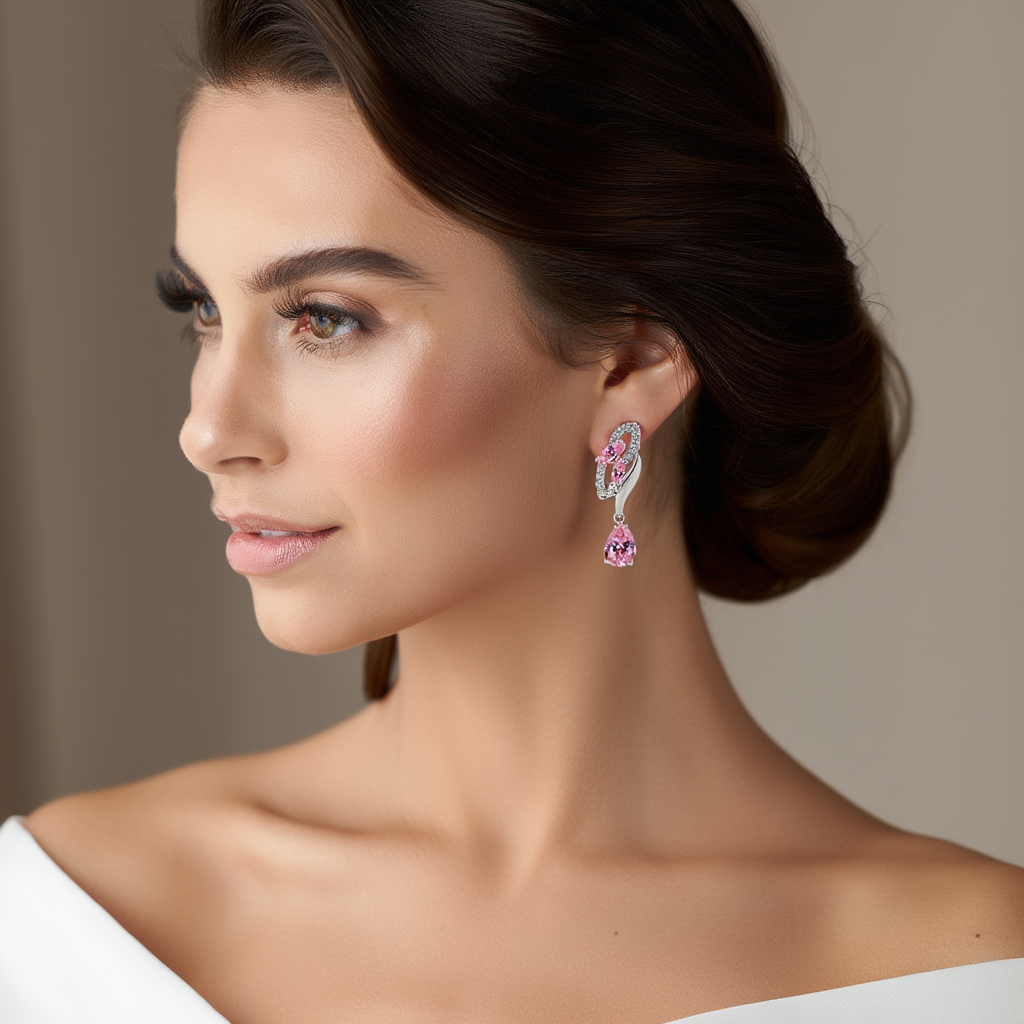 Eternal Sapphire Glow Earrings