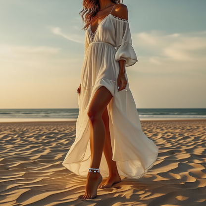 Divine Eye Crystal Anklet