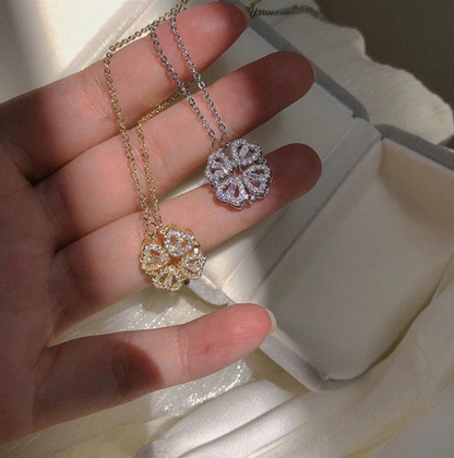 Heart Clover Necklace