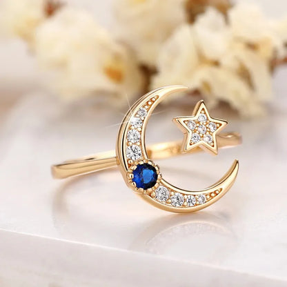 Moonlight Star Ring