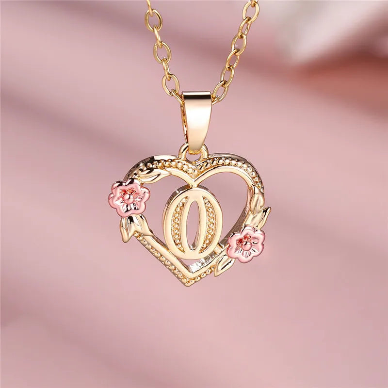 Eternal Love Initial Necklace