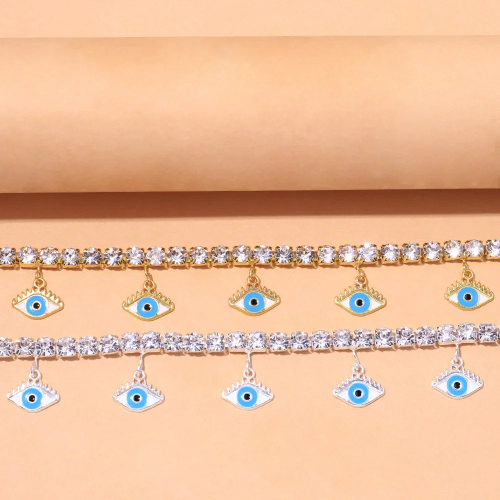 Divine Eye Crystal Anklet