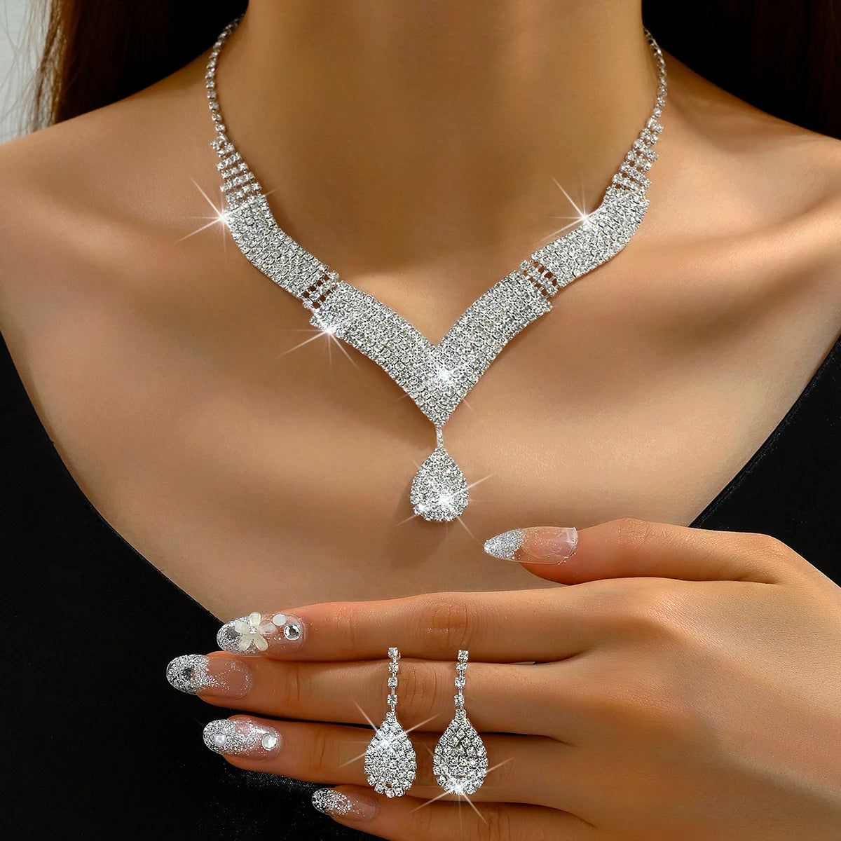 Diamond Grace Jewelry Set