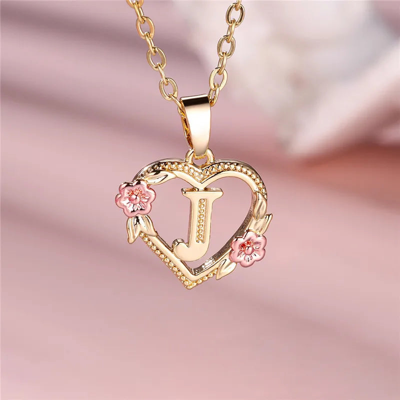 Eternal Love Initial Necklace
