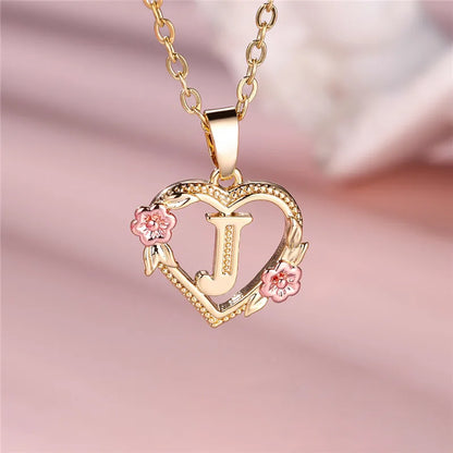 Eternal Love Initial Necklace
