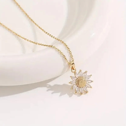 Sunflower Necklace Gift - Perfect Gift for Women