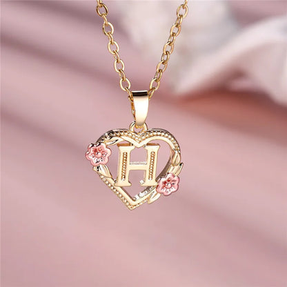 Eternal Love Initial Necklace