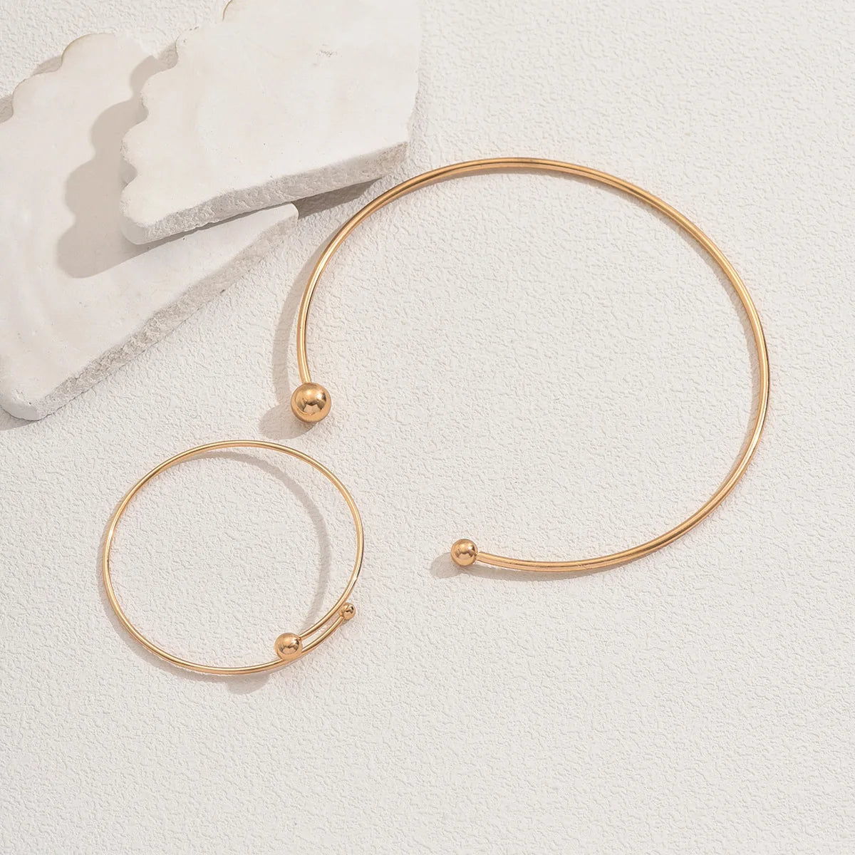 Ethereal Duo Jewelry Set (Choker & Arm Bracelet)