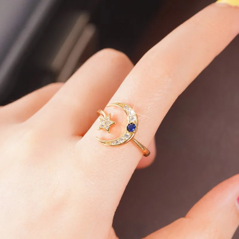 Moonlight Star Ring