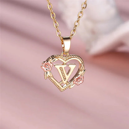 Eternal Love Initial Necklace
