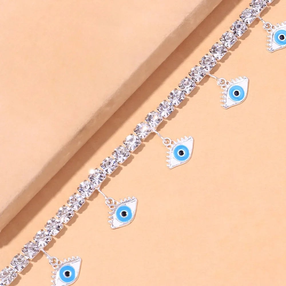 Divine Eye Crystal Anklet