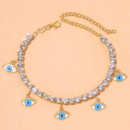 Divine Eye Crystal Anklet