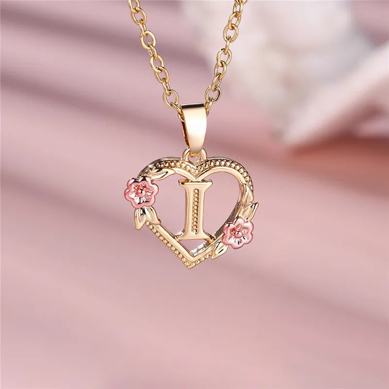 Eternal Love Initial Necklace