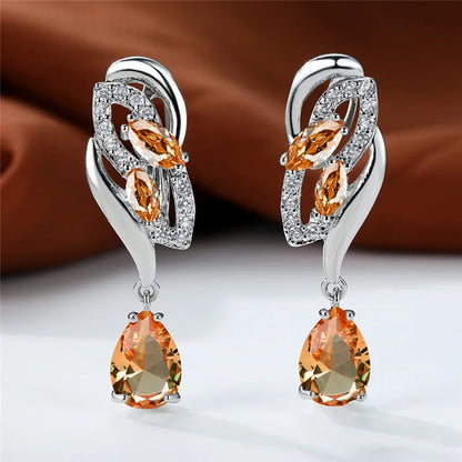 Eternal Sapphire Glow Earrings