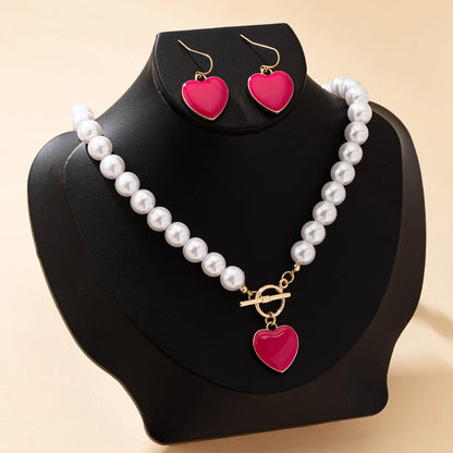 Crimson Heart Pearl Luxe Set