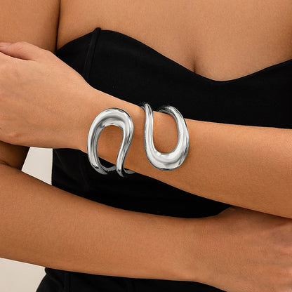 Venom Chain Set - Gothic Heavy Metal Choker & Bracelet