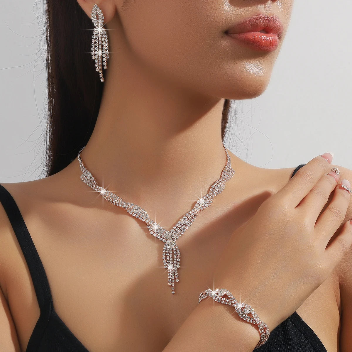 Crystal Elegance Jewelry Set ✨
