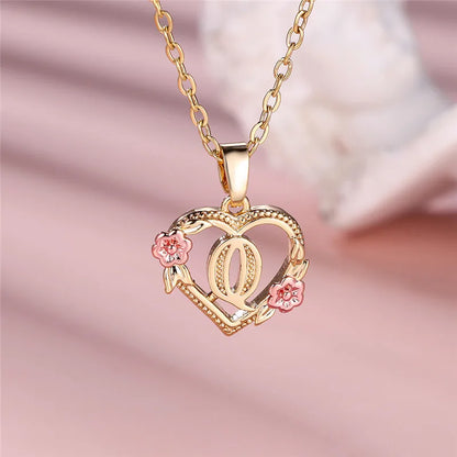 Eternal Love Initial Necklace