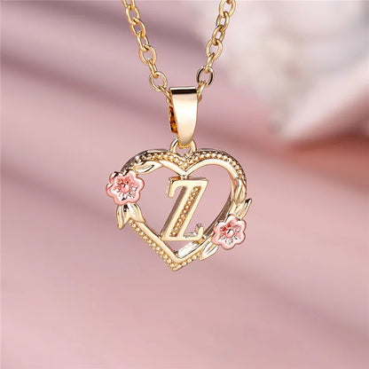 Eternal Love Initial Necklace