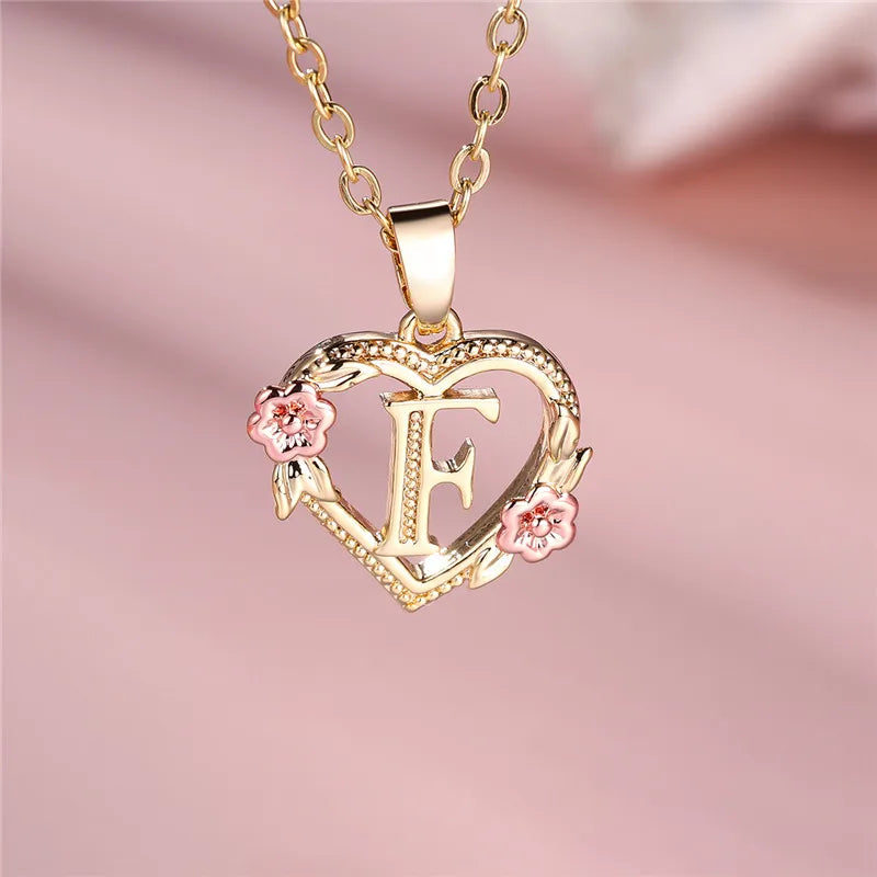 Eternal Love Initial Necklace