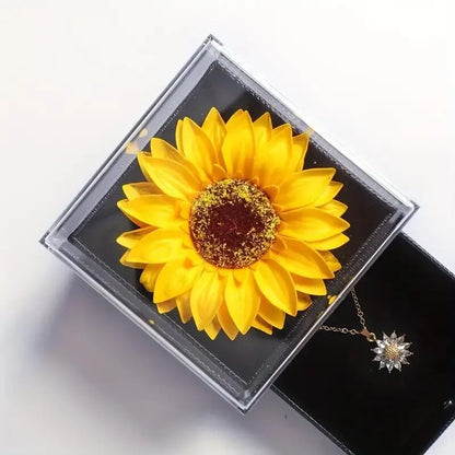 Sunflower Necklace Gift - Perfect Gift for Women
