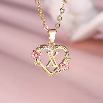 Eternal Love Initial Necklace
