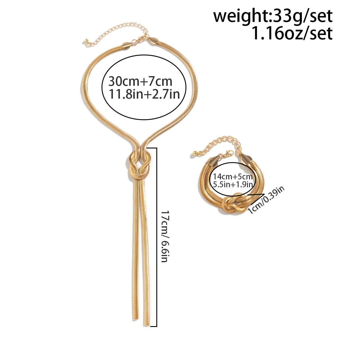 Eternal Bow Jewelry Set (2 pieces)