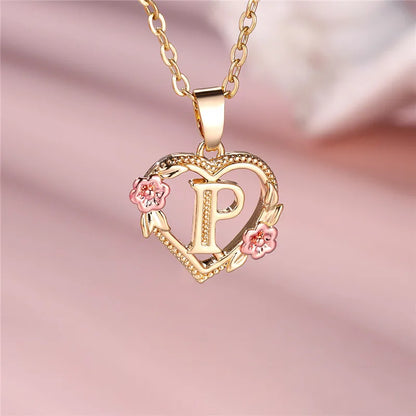Eternal Love Initial Necklace