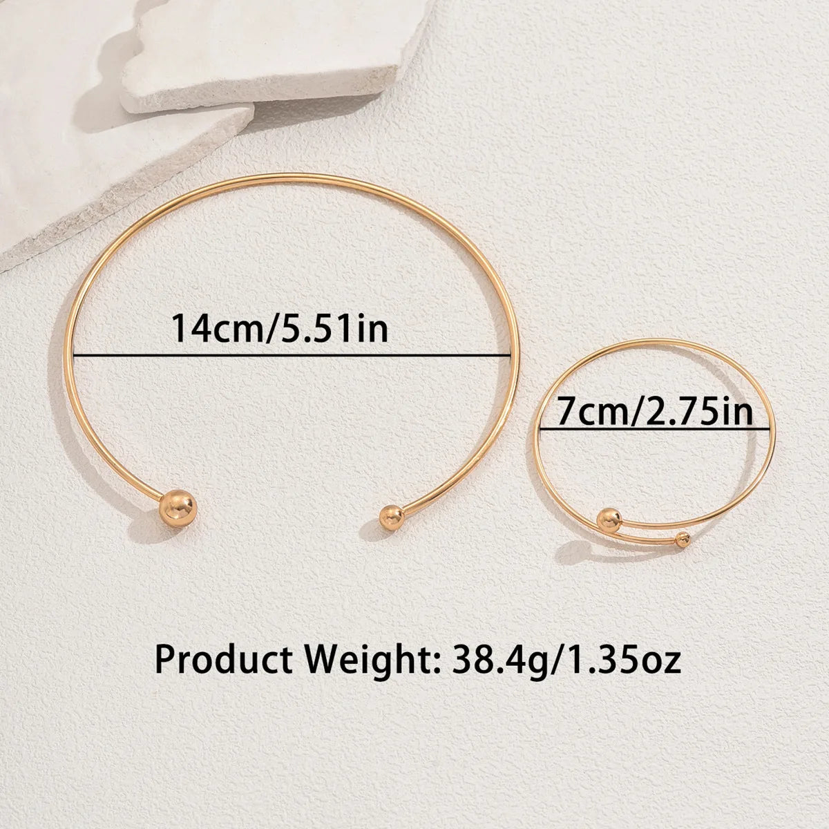 Ethereal Duo Jewelry Set (Choker & Arm Bracelet)