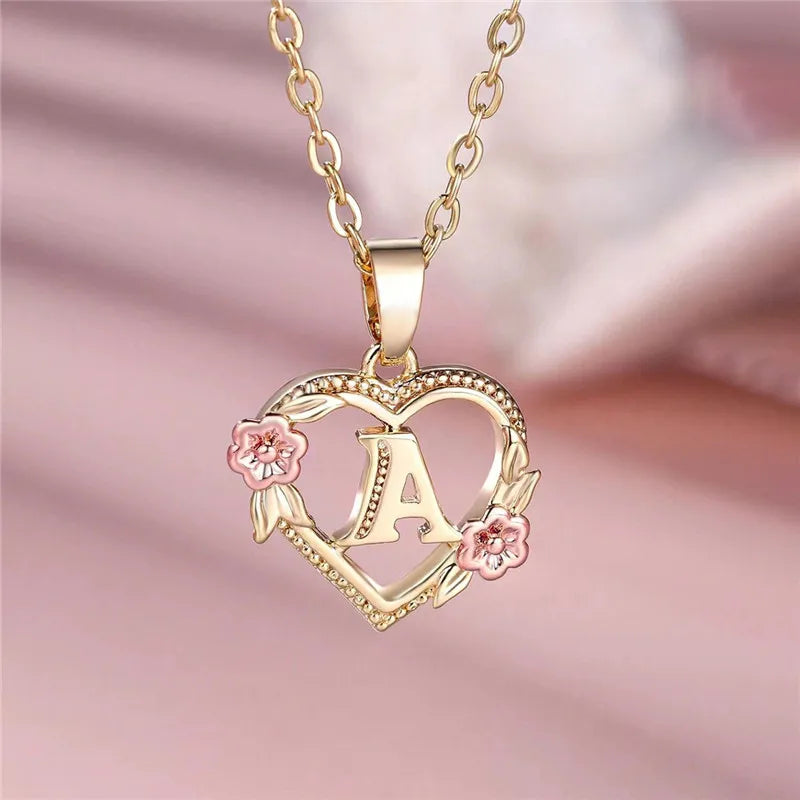 Eternal Love Initial Necklace