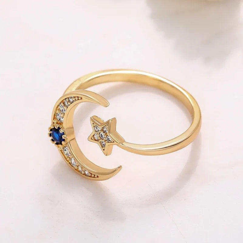 Moonlight Star Ring