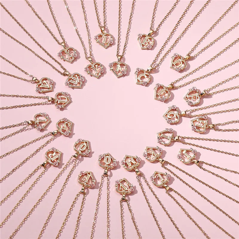 Eternal Love Initial Necklace