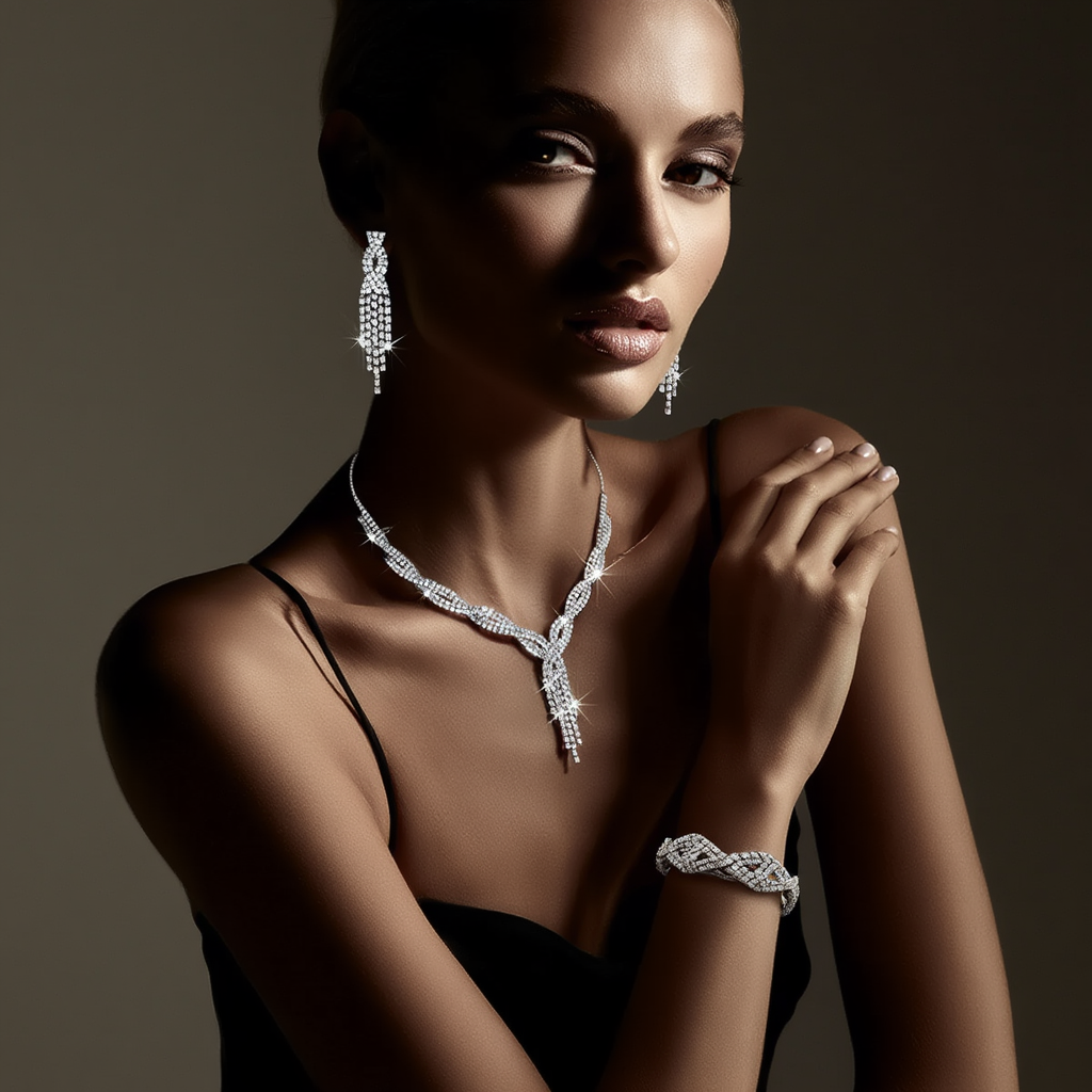 Crystal Elegance Jewelry Set ✨