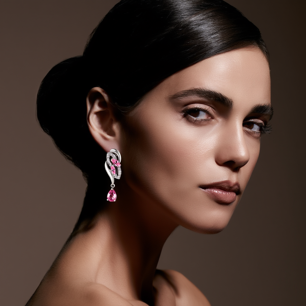 Eternal Sapphire Glow Earrings