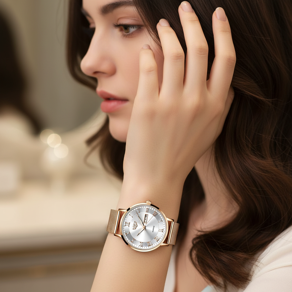 Model 3 - Brunette Hair Touch